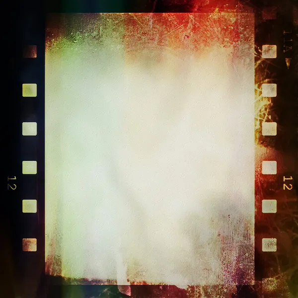 Old grunge film strip background — Stock Photo, Image