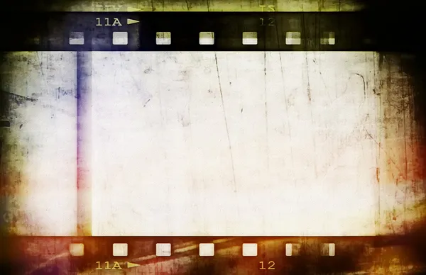 Old grunge film strip background — Stock Photo, Image