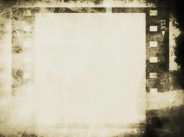 Old grunge film strip background — Stock Photo, Image