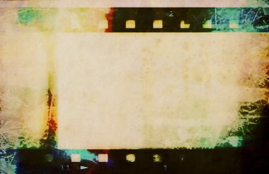 Grunge film şeridi arka plan