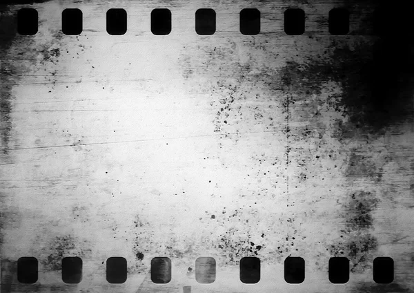 Vieux film grunge bande cadre arrière-plan — Photo