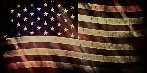 Παλιά σημαία ΗΠΑ grunge — Φωτογραφία Αρχείου