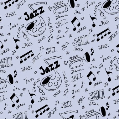 Caz müzik desen ve doku