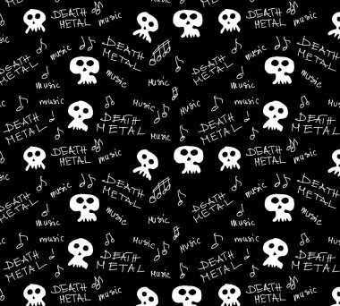 Death metal doku ve desen