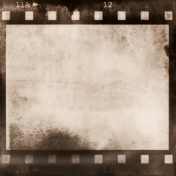 Old grunge film strip frame background — Stock Photo, Image