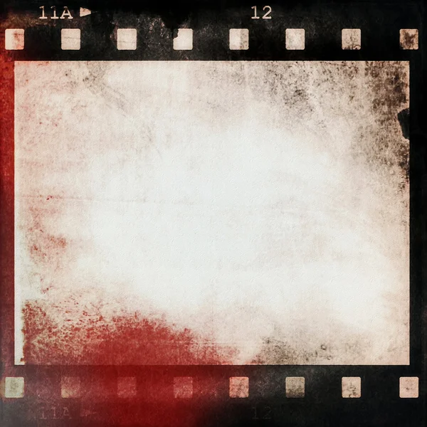 Oude grunge film strip frame achtergrond — Stockfoto