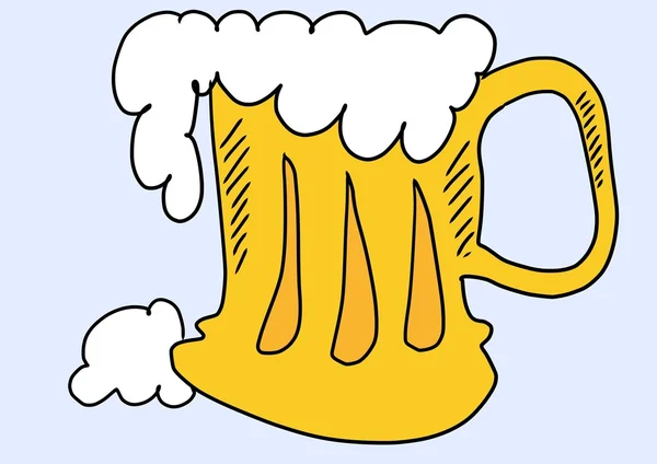 Doodle-Bier — Stockfoto