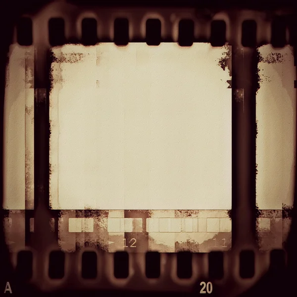 Vieux film grunge bande arrière-plan — Photo