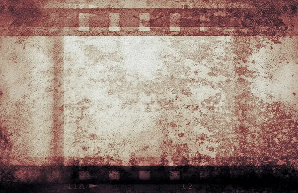 Vecchio grunge film striscia fondo — Foto Stock