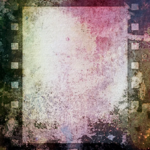 Oude grunge film strip achtergrond — Stockfoto