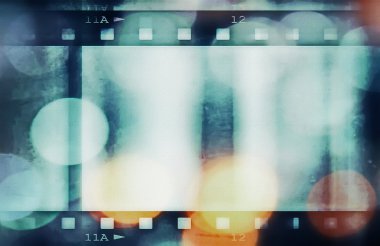 Grunge film şeridi arka plan