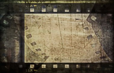 Grunge film şeridi arka plan