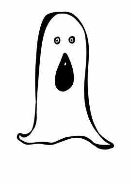 Hayalet, Cadılar Bayramı doodle