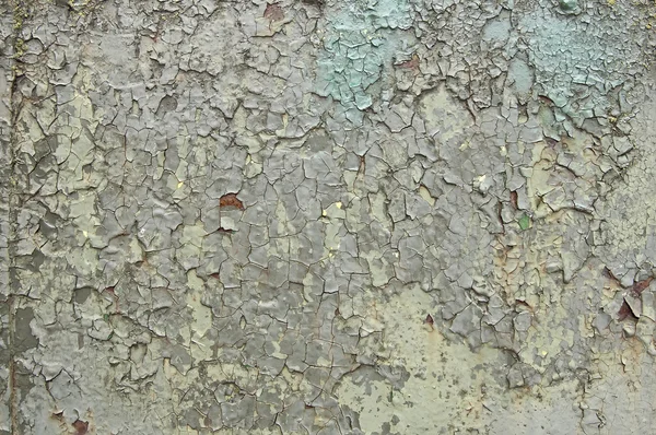Cracked and Peeling Paint Background Texture — Stock Photo, Image