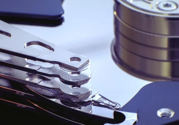 masaüstü bilgisayarınızın sabit diskine iç yakın çekim