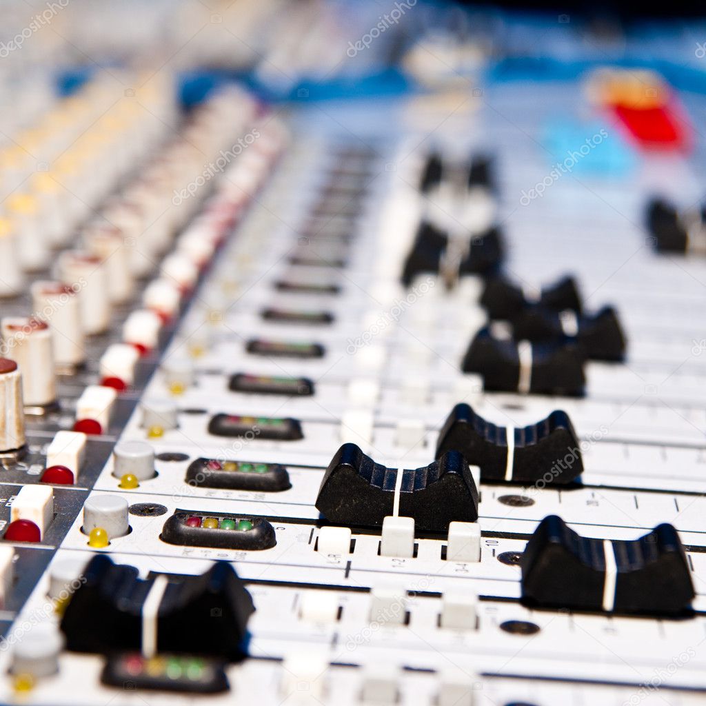 Music mixer — Stock Photo © gorielov 12424229