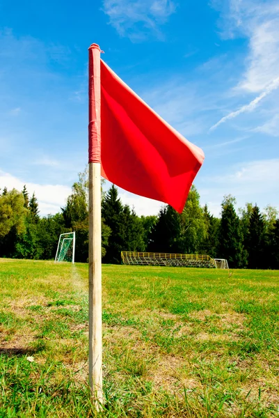 Bandera Roja — Foto de Stock