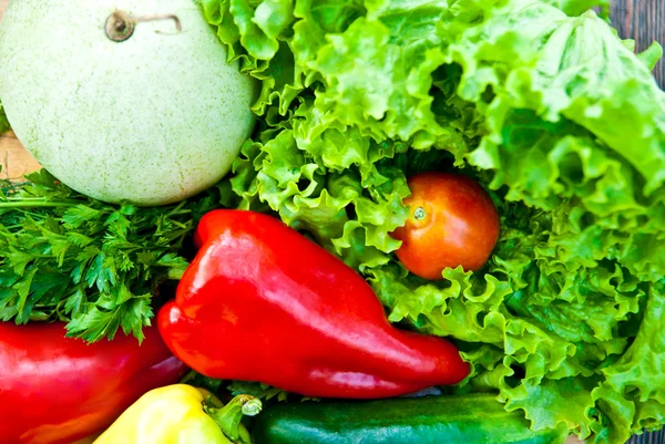 Zeleninové pozadí — Stock fotografie