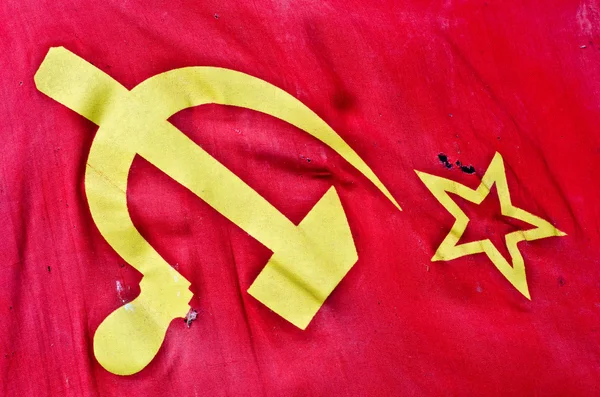 Soviet flag — Stock Photo, Image