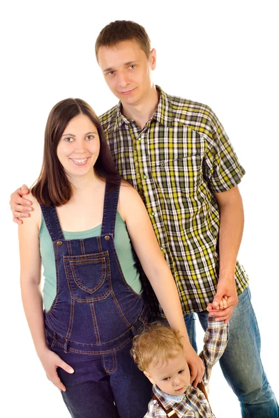 Familia feliz — Foto de Stock