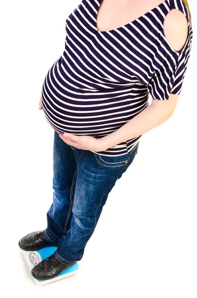 Mujer embarazada. — Foto de Stock