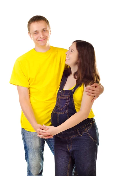 Familia feliz — Foto de Stock