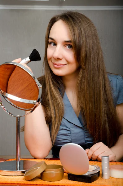 Makeup woman — Stock Photo, Image