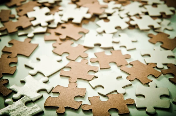 Puzzle pieces — Stock Photo, Image