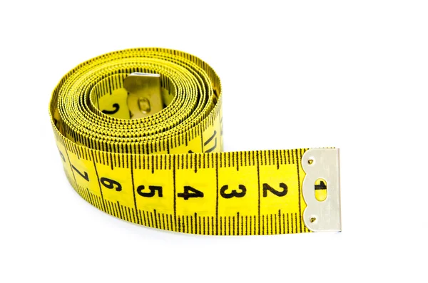 Желтый сантиметр — стоковое фото