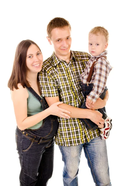 Familia feliz — Foto de Stock