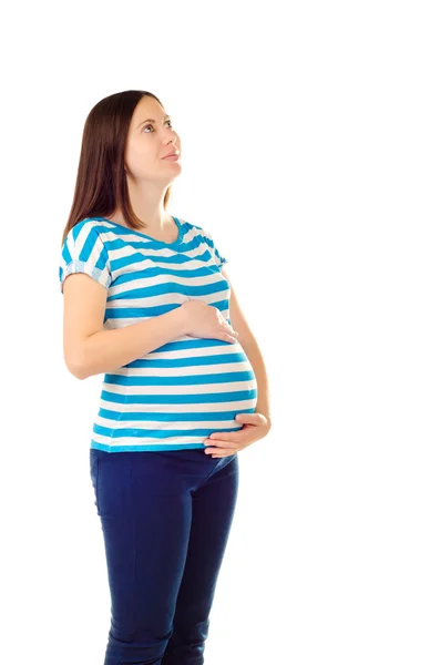 Mujer embarazada. — Foto de Stock