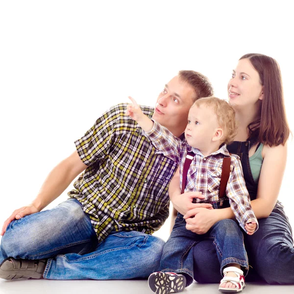 Familia feliz — Foto de Stock