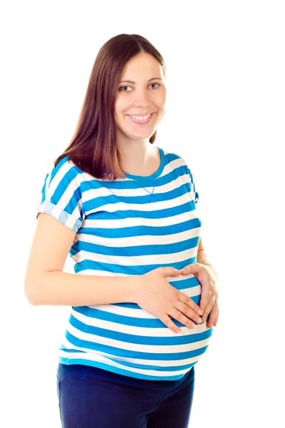 Gravid kvinna — Stockfoto