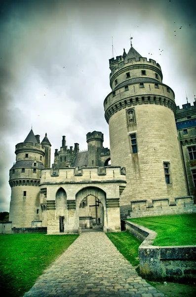 Chateau de pierrefonds — Stok fotoğraf