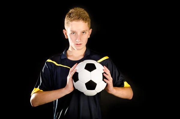 Giocatore di calcio — Foto Stock