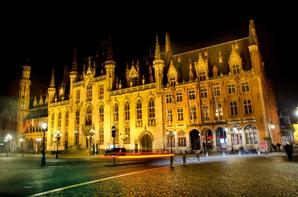 Bruges at night — Stock Photo, Image