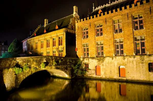 Nacht stadsgezicht — Stockfoto