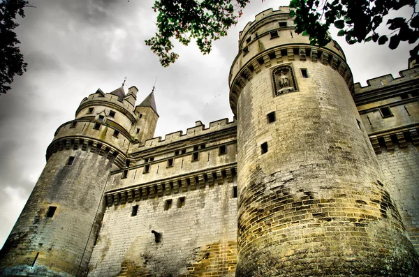 Chateau de pierrefonds — Stok fotoğraf