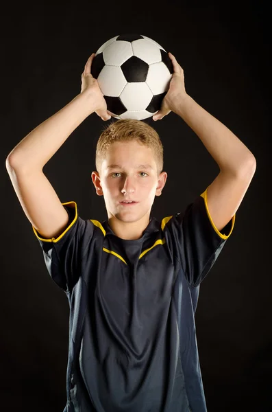 Jogador de futebol — Fotografia de Stock