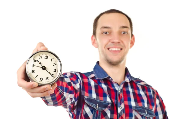 Hombre con reloj —  Fotos de Stock