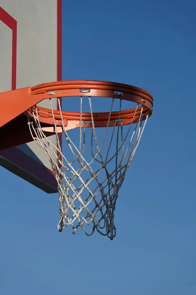 Outdoor Basketball Hoops Playground — Stock Photo, Image