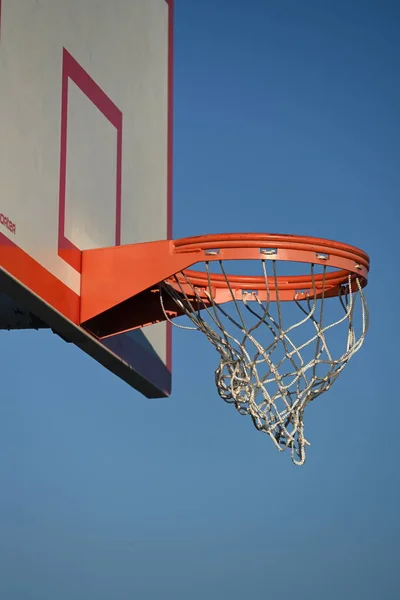 Outdoor Basketball Hoops Playground — Stock Photo, Image