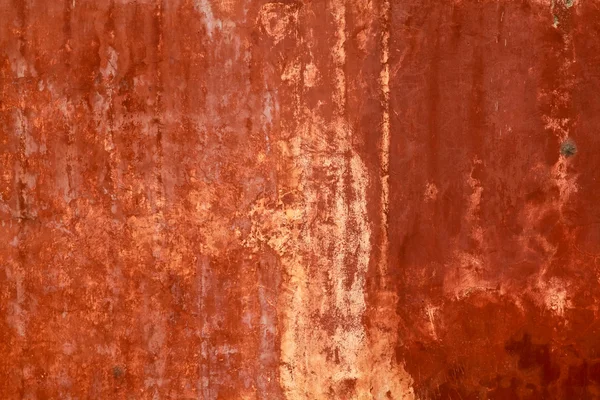 Red paint texture on wall grunge — Stock Photo, Image