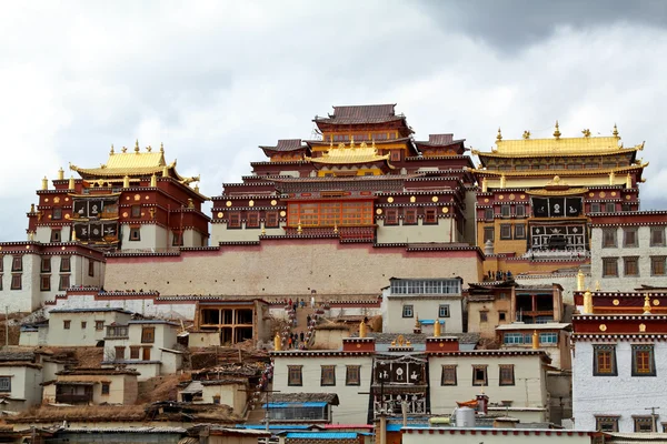 Tempel in tibet — Stockfoto