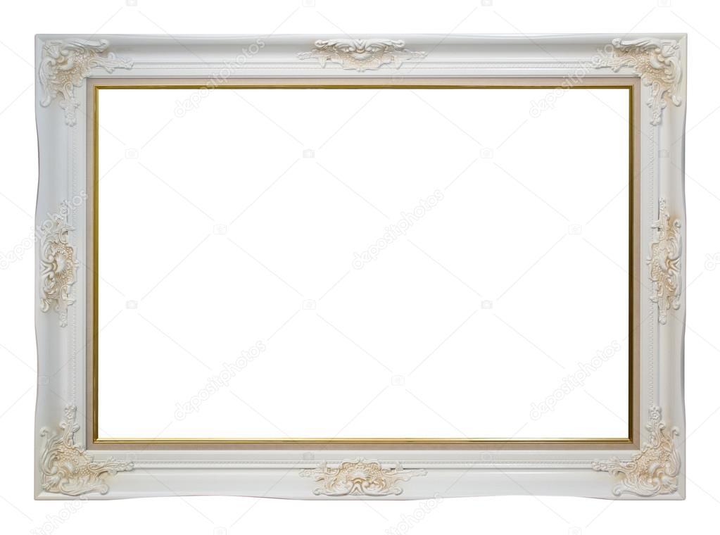 Empty vintage frame