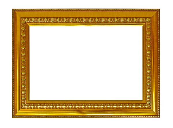 Wooden picture frame Royalty Free Stock Images