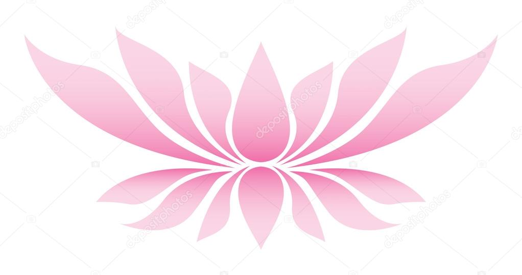 Illustration of the lotus flower