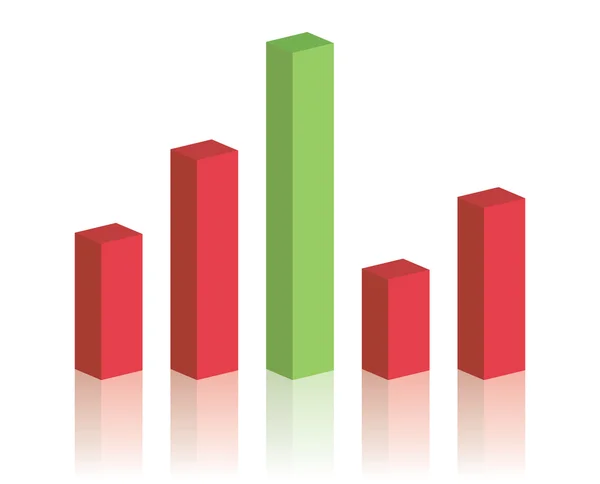 Gráfico de negocios — Archivo Imágenes Vectoriales