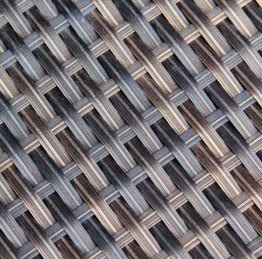 hasır veya rattan bambu malzeme