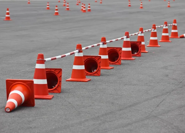 Conul de trafic — Fotografie, imagine de stoc